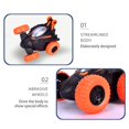 thumbnail image 6 of CQCYD Toys under $5 Remote Control Car, 2.4GHz Race Stunt Car,Double Sided 360° Rolling Rotating RC Car with LED Headlights RC 4WD High Speed Off Road For 3 4 5 6 7 8-12 Year, 6 of 9