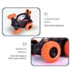 thumbnail image 4 of Coche de control remoto, coche acrobático de carreras de 2,4 GHz, doble cara, rotación de 360°, faros LED, todoterreno RC 4x4 de alta velocidad para niños de 3, 4, 5, 6, 7, 8 y 12 años., 4 of 6