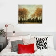 thumbnail image 3 of PRATYUS Canvas Wall Art Picture 20x16in for Living Room Bedroom Golden Forest 20x16in, 3 of 3
