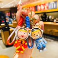 thumbnail image 4 of Keychain Key Chain Cartoon Delicate Craftsmanship Fade-resistant Eye-catching Multiple Use Decorate Vivid Space Aerospace Animal Series Pendant Keychain Bag Accessory, 4 of 6