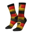 thumbnail image 2 of Womens Funny Socks German Flag With The German Printed Patterned Socks Novelty Socks, 2 of 7