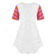 thumbnail image 2 of Talla grande de impresión bohemia. Rosegal Camisetas tallas grandes, 2 of 5