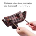 thumbnail image 3 of Amdohai 8 Notes Xylophone Bois de Teck Thaï Percussion Traditionnelle Musicale, 3 of 8