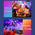 thumbnail image 1 of 6 Piezas de Lámpara de Bola Mágica Giratoria Colorida RGB LED Sin Enchufes Luces de Bola de Discoteca para Fiestas de Baile Luz de de DJ, 1 of 5
