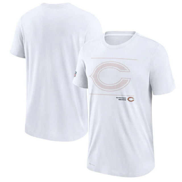 T-Shirt à Manches Courtes en Coton Performance de l'Équipe de Football NFL