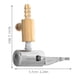 thumbnail image 4 of Adaptador de manguera para inflador de neumáticos de automóvil, con válvula estándar, para inflar neumáticos de metal, 4 of 8