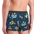 thumbnail image 4 of Bingfone Space Sleeping Panda Men's Underwear - Casual Stretch Boxer Briefs-Large, 4 of 7