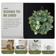 thumbnail image 2 of Hanging Door Wreath Pendant Simulation Plant Garland Door Decoration for Home, 2 of 2