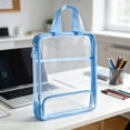 thumbnail image 5 of weibbin Puppy Shape Document Bag A5 Large Capacity Zipper Tote Subject Classification Test Paper Storage Organizer, 5 of 5