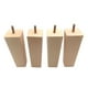 thumbnail image 1 of FELTECHELECTR 4 patas de madera para sofá, armario, cama, muebles, soporte, 1 of 6