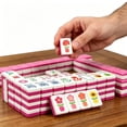 thumbnail image 6 of 160 Piece Premium Acrylic American Mahjong Tiles Portable Western Mah Jongg Set for Social Gaming Travel Ready, 6 of 6