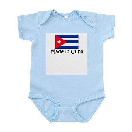 

CafePress - Made In Cuba Infant Bodysuit - Baby Light Bodysuit Size Newborn - 24 Months