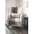 thumbnail image 4 of Rizzy Home Cable Knit Sweater Throw, 50" x 60", Brown, 4 of 4