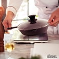 thumbnail image 6 of Cuisinel Pot and Pan Lid Tempered Glass Replacement Cover for Frying Pan Cast Iron 8”, 6 of 7
