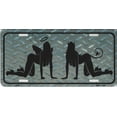 thumbnail image 2 of Good VS Evil Metal License Plate, 2 of 2