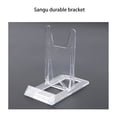 thumbnail image 3 of maskred Cellphone Stand Transparent Adjustable Home Office Display Holder Transparent 1Set, 3 of 6