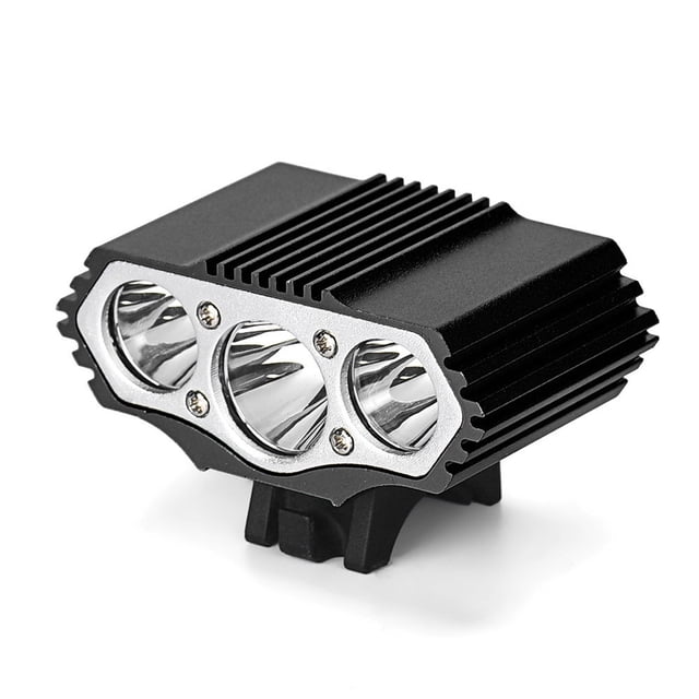 Dvkptbk The Light 12000 Lm 3 X Xml LED 3 Modes Bicycle Lamp Bike Light Headlight Cycling Torch Flashlight