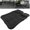 thumbnail image 4 of 2-in-1 Inflatable Travel Mattress for Car SUV, PVC Flocking Soft Sleeping Cushion, Portable Multifunction Rest Pad with Compact Storage Bag, 4 of 7