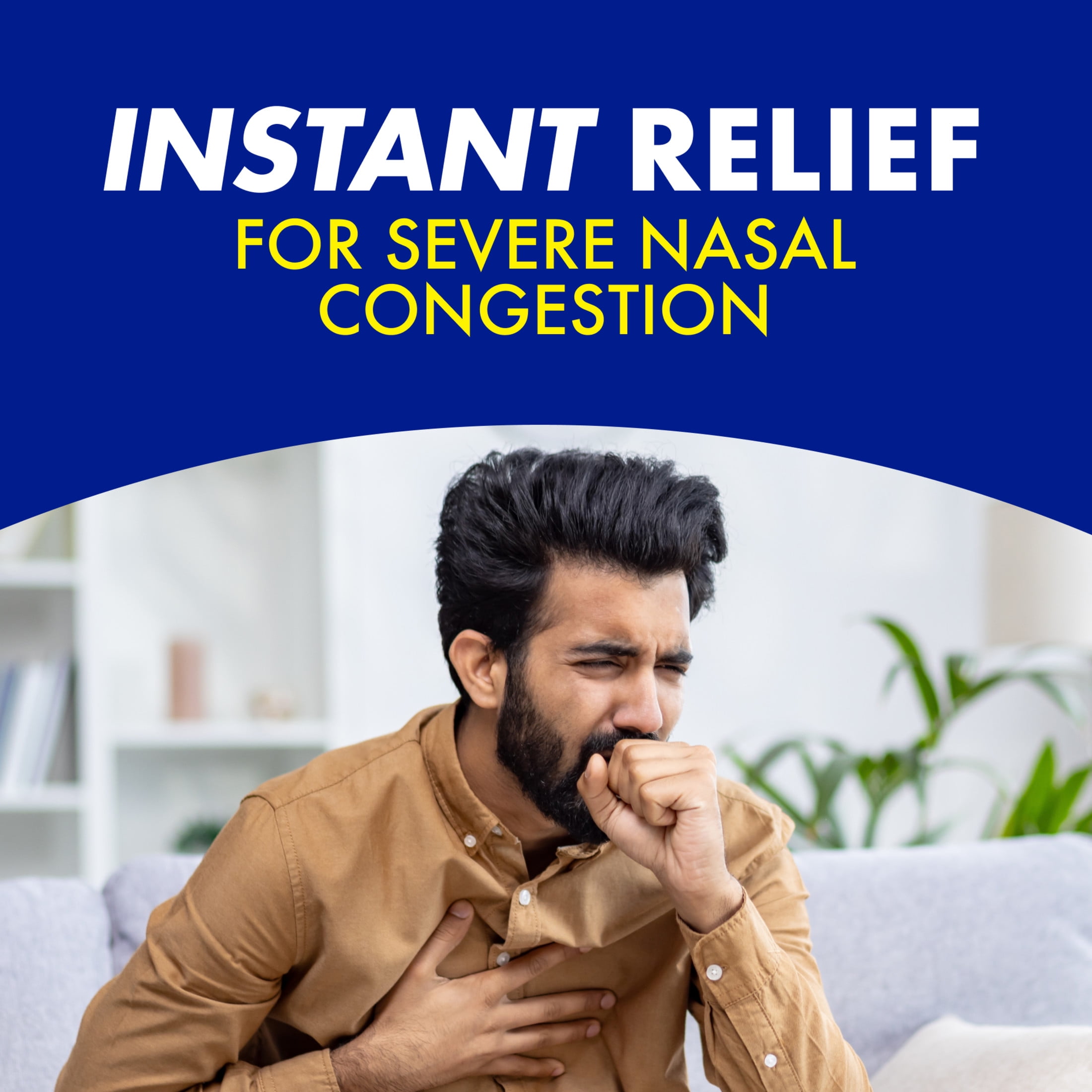 ARM & HAMMER Simply Saline Extra Strength Nasal Mist 4.6oz- Instant Relief for SEVERE Congestion- three 4.6oz Bottles