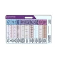 thumbnail image 1 of Tarjeta Bolsillo con Ritmo ECG/EKG, Tarjeta Identificación Interpretación Ritmo ECG Doble Cara, Tarjetas Bolsillo con Frecuencia ECG, Calibradores ECG, 1 of 6