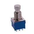thumbnail image 2 of Guitar Effects 9-Pin Latching Stomp Pedal Footswitch Foot Switch Blue, 2 of 7