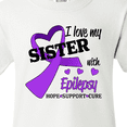 thumbnail image 4 of Inktastic I Love my Sister with Epilepsy Hope, Support, Cure Youth T-Shirt, 4 of 5