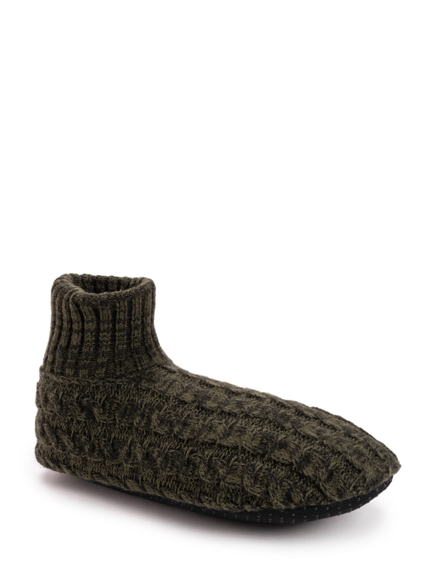 George Men s Cuff Slipper Socks 2 Pack Walmart