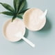 thumbnail image 2 of 100 cucharas de plástico prácticas para crema facial, duraderas y fáciles de usar (blancas), 2 of 6
