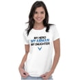 thumbnail image 3 of US Air Force My Hero Airman Daughter Women's T Shirt Ladies Tee Brisco Brands M, 3 of 5