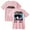 Pink, variant on Lil Tecca Dopamine The Experience Tour Cotton T-shirt Unisex Short Sleeve Crewneck Casual Streetwear Tee