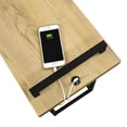 thumbnail image 3 of Maxwell C-shaped Accent Table with USB Charging Port, 3 of 3