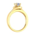thumbnail image 2 of 1/2 Carat 4-Prong Set Diamond Solitaire Engagement Ring in 14K Yellow Gold (Ring Size 11), 2 of 4