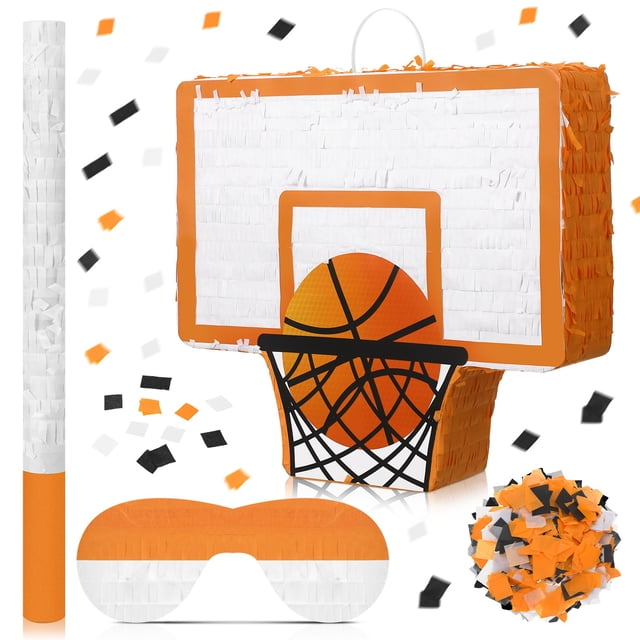Piñata de baloncesto Seematn, suministros para fiestas de cumpleaños