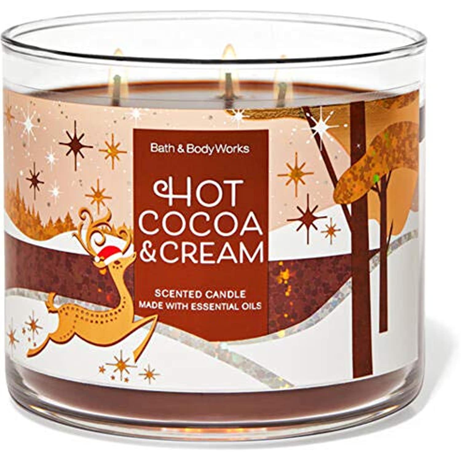 Home Décor White Barn Bath and Body Works 3 Wick Scented Candle Wine