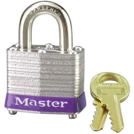Master Lock Lockmaster Padlock - Durable Security Lock - Silver