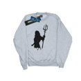 thumbnail image 1 of DC Comics Womens Aquaman Mono Silhouette Sweatshirt, 1 of 4