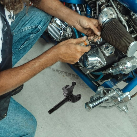 LEORX Metal Front Steering Strut Spindle Black for Go Kart and Atv Replacement