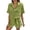 Green, variant on Shorts Set for Women Two Piece Outfits Button Down Shirt Top and Shorts Summer Womens Matching Sets