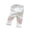 A-White27, variant on Girls Leggings Heart Patch Stretch Casual Leggings Kids Elastic Waist Pants