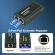thumbnail image 3 of Extensor POE de 2 Puertos de 100 Mbps, Estándar IEEE802.3af/At para NVR, Cámara IP, Punto de Acceso, Voz IP, POE, Alcance de 100 Metros., 3 of 5
