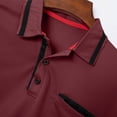 thumbnail image 5 of Guluxicc Men's Dress Shirts with Pocket Pullover Button Closure Short Sleeve Henley Tops for Business Casual Wear Spring Summer Casual Outfits, 5 of 8