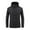 Black, variant on Sun Protection Hoodie for Mens Summer UPF 50+ Long Sleeve Shirts Front Zipper Athletic Stretch Sun-Protective Clothing Quick Dry Ultra Soft Textured Blouses Going Out Fishing Golf Gym Outfits
