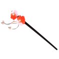 thumbnail image 1 of Chica de moda Crystal Flower Hair Stick Perlas Pin hecho a mano Hair Chopstick Tassel rojo Colcomx Hair Stick, 1 of 8