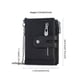 thumbnail image 2 of Cartera para hombre con cadena LIUYMXG de cuero genuino plegable con bloqueo RFID y bolsillo para monedas, 2 of 5