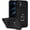 black, variant on MYKOMI for iPhone 12/12 pro case with Camera Cover & Kickstand Military Grade Shockproof Heavy Duty Protective with Magnetic Case for iPhone 12/12 pro