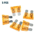 thumbnail image 6 of 5pcs Blade Style Fuses 5A Blade Style Fuses for Automotive Car Boat Truck SUV RV Motorcycle Orange, 6 of 6