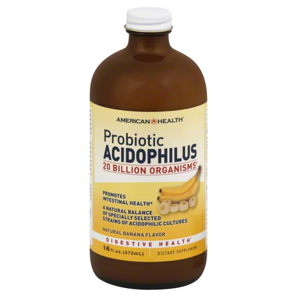 American Health American Health Probiotic Acidophilus, 16 oz Walmart
