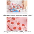 thumbnail image 4 of RuiJiao Clear Makeup Pouch with Zipper, Clear Floral Cosmetic Bag Portable Waterproof Flower Pouches for Home Storage Organizing Travel Vacation, 4 of 6