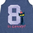 thumbnail image 3 of Pete the Cat -  Happy 8th Birthday - Toddler and Youth Girls A-line Dress, 3 of 6