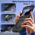 thumbnail image 4 of Funda magnética negra mate GUAGUA para Moto Razr 6.9" 2024/2025, 4 of 9